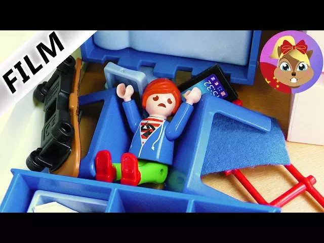 摩比游戏 playmobil 玩偶影片 小尤把自己房间毁了 这可怎么办?